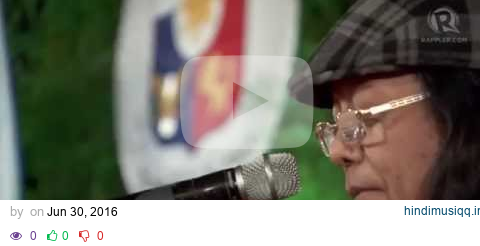 Freddie Aguilar sings at the Duterte inaugural pagalworld mp3 song download