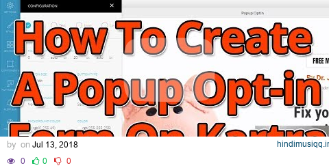 How To Create A Popup Opt-in Form On Kartra pagalworld mp3 song download