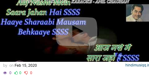 Roop Tera Mastana Karaoke With Scrolling Lyrics Eng  & हिंदी pagalworld mp3 song download