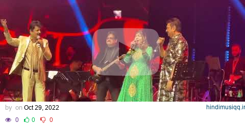 Kumar Sanu Udit Narayan & Alka Yagnik Live Performance UK Oct 2022 pagalworld mp3 song download