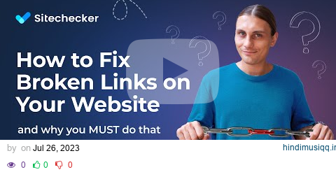 How to Fix Broken Links (404 Errors) on Any Website? [Broken Link Checker] pagalworld mp3 song download