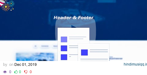 Header & Footer - Premium Theme Development - 13 pagalworld mp3 song download