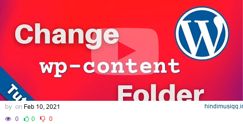 How to Change the wp-content Folder Name in WordPress pagalworld mp3 song download