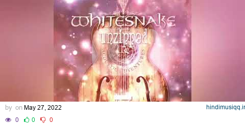 Whitesnake - Ain't No Love in the Heart of the City (Starkers In New York,  April 10, 2008) pagalworld mp3 song download