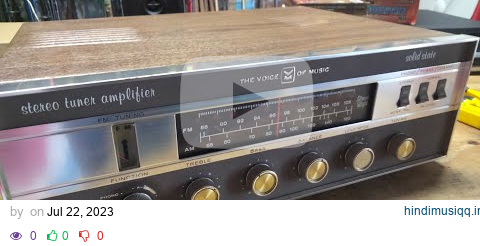 The Voice Of Music Model 1484-1 Receiver ( I Think 1953?) Demo pagalworld mp3 song download