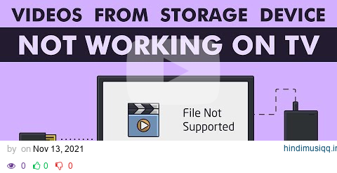 USB storage device videos not playing on TV fix 100% tested and working!! pagalworld mp3 song download