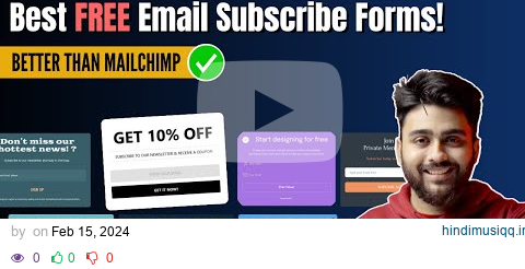 Easily Add FREE Email Subscription Forms to WordPress (2024) pagalworld mp3 song download