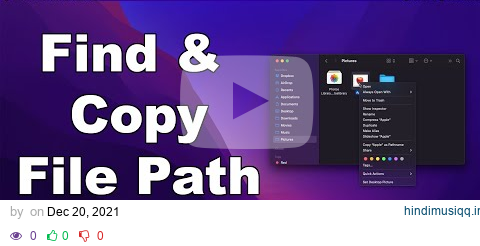 How To Find And Copy The File Path In MacOS | A Quick & Easy Mac Guide pagalworld mp3 song download