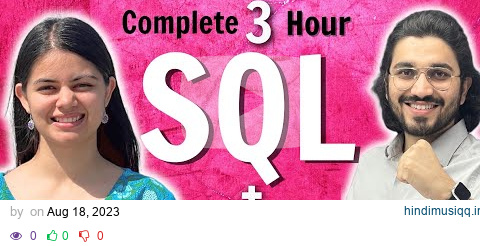 SQL - Complete Course in 3 Hours | SQL One Shot using MySQL pagalworld mp3 song download