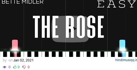 Bette Midler - The Rose | EASY Piano Tutorial pagalworld mp3 song download