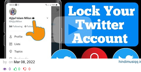 How to Lock Twitter Account | How To Make Twitter Account Private (2024) pagalworld mp3 song download