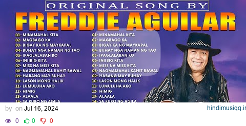 Tagalog Love Songs 80s 90s💗Best OPM Songs Of Freddie Aguilar Greatest Hits Of All Time #tagalog pagalworld mp3 song download