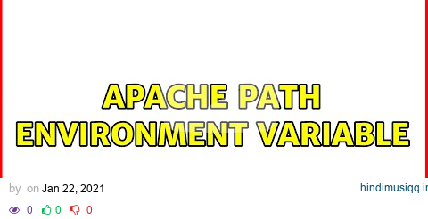 Apache Path environment variable pagalworld mp3 song download