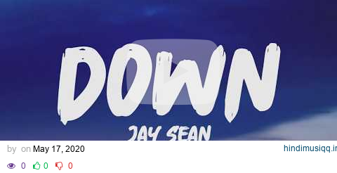 Jay Sean - Down (Lyrics) pagalworld mp3 song download