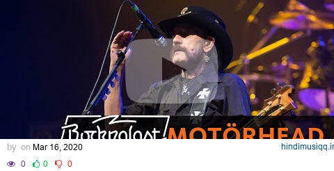 Motörhead live (full show)  | Rockpalast | 2014 pagalworld mp3 song download