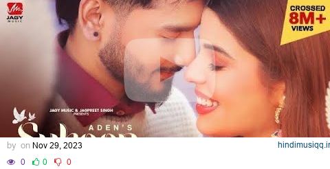 Sukoon (Official Video) Aden Ft.Geet Goraaya | Punjabi Song | Latest Punjabi Songs 2024 | Jagy Music pagalworld mp3 song download