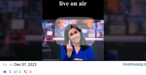 BBC News presenter caught giving middle finger live on air - Maryam Moshiri #shorts #short pagalworld mp3 song download