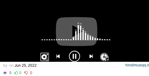 1 Minute audio visualizer black screen video   🥀 music player icon background effects 🔥   editing pagalworld mp3 song download