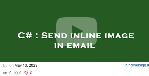 C#  Send inline image in email pagalworld mp3 song download