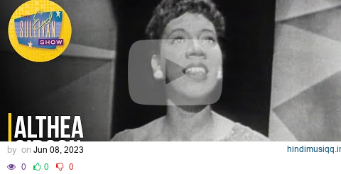 Althea Gibson "I Should Care" on The Ed Sullivan Show pagalworld mp3 song download