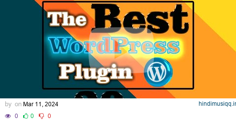 Best WordPress Plugin Ever with 39 Free Features | Top Free WordPress Plugins | GMX Mentor pagalworld mp3 song download