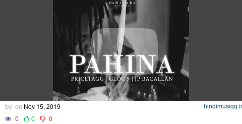 Pahina (feat. Gloc 9 & JP Bacallan) pagalworld mp3 song download