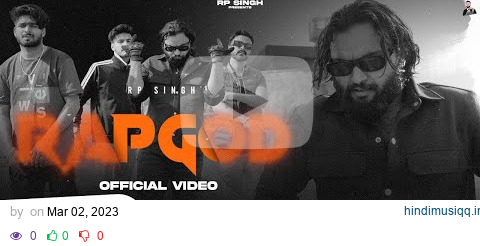 RAPGOD  RP Singh | Official Video | Haryanvi Songs Haryanavi 2023 pagalworld mp3 song download