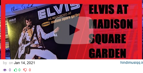 Elvis As Recorded At Madison Square Garden Vinyl - 2 LP Pressing | Vinyl Community pagalworld mp3 song download