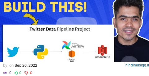 Twitter Data Pipeline using Airflow for Beginners | Data Engineering Project pagalworld mp3 song download