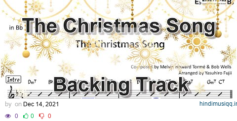 The Christmas Song - Backing Track with Sheet Music for Tenor Sax pagalworld mp3 song download