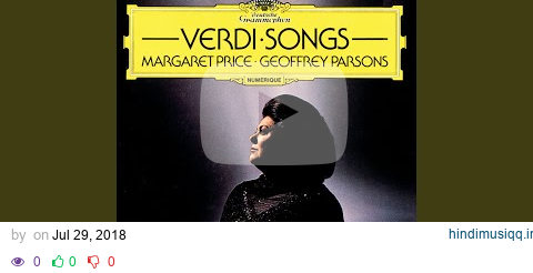 Verdi Songs for Voice and Piano / Seste Romanze I - 1. Non t'accostare all'urna pagalworld mp3 song download