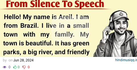 From Silence To Speech English | Learn English Through Story | Learn English | Basic English pagalworld mp3 song download