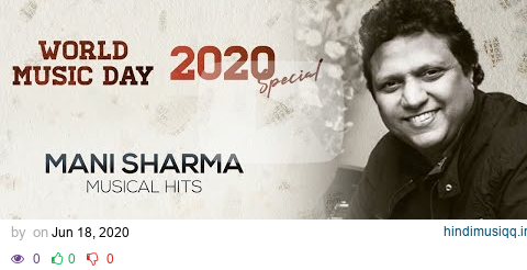 Mani Sharma Musical Hit Songs - Jukebox | World Music Day 2020 Special | Telugu World Music Festival pagalworld mp3 song download