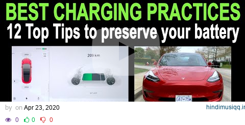 Model 3 12 TOP CHARGING PRACTICES to lengthen Tesla battery life - Tip of the Day #37 pagalworld mp3 song download