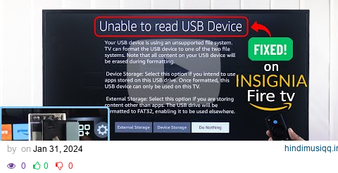 Fix- Insignia Fire TV Not Recognizing USB Flash Drive! [Not Showing] pagalworld mp3 song download