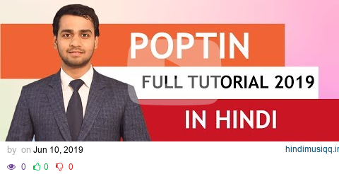 How to Add Pop Up Opt In for Free | Poptin tutorial | WordPress Plugin pagalworld mp3 song download