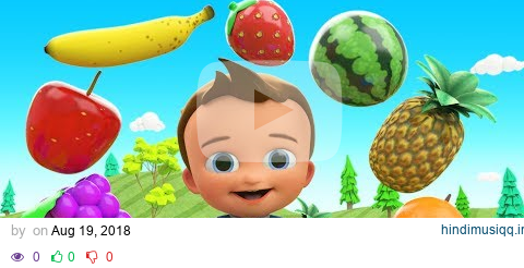 Learn Colors & Fruits Names for Children with Little Baby Fun Play Cutting Fruits Toy Train 3D Kids pagalworld mp3 song download