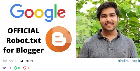 Google Official Robot.txt For Blogger | Blogger Crawlers and indexing | Mr Programmer pagalworld mp3 song download