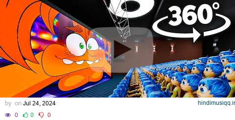 Inside Out 2 360° - CINEMA HALL | ANXIETY AND FEAR THE FIRST TIME | 4K VR 360 Video pagalworld mp3 song download