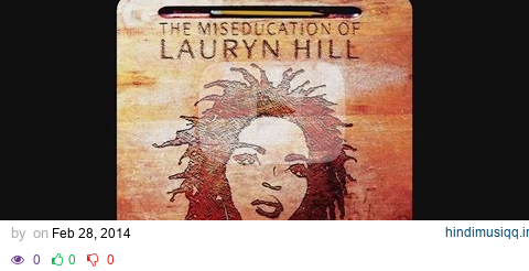 Lauryn Hill - Can't Take My Eyes Off Of You (I Love You Baby - Audio) pagalworld mp3 song download