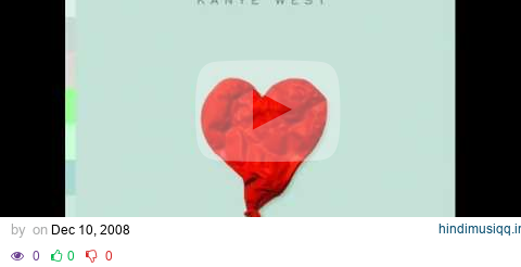 Kanye West - Heartless pagalworld mp3 song download