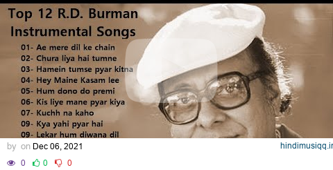 R. D. Burman Top 12 Instrumental Songs | Best of R.D. Burman pagalworld mp3 song download