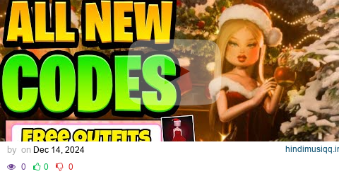 *NEW CODES* ALL WORKING CODES FOR DRESS TO IMPRESS IN DECEMBER 2024! ROBLOX DTI CODES pagalworld mp3 song download